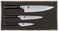 KAI Messer-Set Shun Messerset DMS-300: Officemesser + Allzweckmesser + Kochmesser