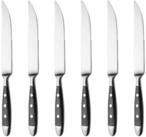 GR&Auml;WE Steakmesser GR&Auml;WE Steakmesser 6 St&uuml;ck, Serie N&uuml;rnberg, schwarz