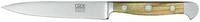 G&uuml;de Messer Solingen Spickmesser Alpha Olive, 13 cm - CVM-Messerstahl - Griffschalen