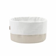 Stelton Brottasche gro&szlig; sand/wei&szlig; &Oslash;23cm 100% Baumwolle, Baumwolle, (1-tlg)