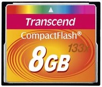Transcend Transcend Standart 133x CF-Karte 8 GB Speicherkarte