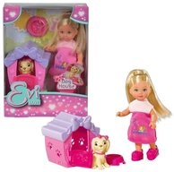 Simba Dickie Anziehpuppe Puppe Evi LOVE Dog House mit Hund und H&auml;uschen