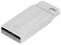 Verbatim Verbatim USB 2.0 Stick 64GB, Metal Executive, Silber (R) 12MB/s, (W)