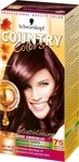 Schwarzkopf Haart&ouml;nung COUNTRY COLORS 75 Madagascar Rotschwarz, Stufe 2