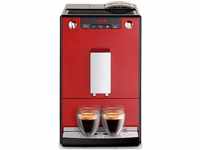 Melitta Kaffeevollautomat Solo® E950-204, chili-red, Perfekt für Café crème...
