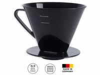 Wüllner + Kaiser Reisekaffeemaschine Kaffeefilter 1 X 6 PP schwarz,...