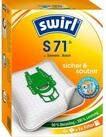 Swirl Staubsaugerbeutel S71 EcoPor f&uuml;r Siemens Bosch 3er-Pack 12 Beutel,...