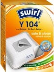 Swirl Staubsaugerbeutel Swirl Y104 Y 104, passend f&uuml;r Clatronic Dirt Devil Zelmer