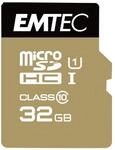 EMTEC Emtec microSD Class10 Gold+ 32GB MicroSDHC Klasse 10 Micro SD-Karte