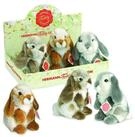 Kuscheltier Hase hockend sortiert 19 cm