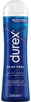 durex Gleitgel Play Feel, Flasche mit 100ml, 1-tlg., neutrales Gleitgel auf
