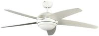 Pepeo Deckenventilator Deckenventilator Melton Wei&szlig; mit Licht