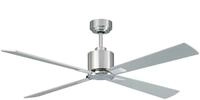 Lucci air Deckenventilator DC Deckenventilator Airfusion Climate Chrom