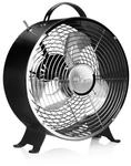 Tristar Turmventilator Tristar Retro Tischventilator &Oslash; 25 cm schwarz