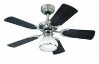 Westinghouse Deckenventilator Deckenventilator Princess Radiance Zinn 90 cm mit