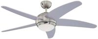 Westinghouse Deckenventilator Deckenventilator Bendan Silber mit Licht und