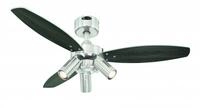 Westinghouse Deckenventilator Deckenventilator Jet Plus Nickel 105 cm mit Licht