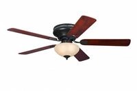 Westinghouse Deckenventilator Deckenventilator Everett Espresso 132 cm mit Licht, Mit