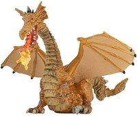 papo Actionfigur Papo 39095 Feuerspeiender Drache, gold