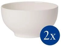 Villeroy & Boch M&uuml;slischale For Me Schalen-Set f&uuml;r Snacks 2-teilig, Porzellan,