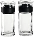 LEONARDO Salz- / Pfefferstreuer CUCINA, Gew&uuml;rzstreuer, 2er Set, (Set, 2-tlg), H&ouml;he