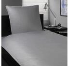 Elegante Bettw&auml;sche Hamburger Streifen, Mako-Satin, 2 teilig, angenehmes...