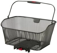 KlickFix Fahrradkorb Klickfix Hinterradkorb City Racktime schwarz 40x20x30 cm