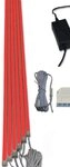 XENON LED Dekolicht 1763 LED ALU Slim 6x1,00m direkt-indirektes Licht Netzteil Rot,