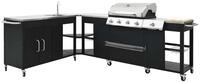 vidaXL Gasgrill, Gasgrill-Set 4+1 HOEK DE & AT Modell