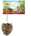 JR Farm Birds Schlemmer-Zapfen Gro&szlig;sittich & Papagei 195 g - 4 St&uuml;ck,...