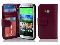 Cadorabo Handyhülle HTC ONE M8 MINI HTC ONE M8 MINI, Klappbare Handy...