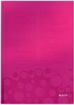 LEITZ Notizbuch LEITZ 46261023 Notizbuch A4 WOW kar. pinkNotizbuch A4 kariert. Serie