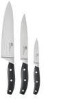 BSF Messer-Set BSF Daytona Messerset,Kochmesser K&uuml;chenmesser 3-tlg Schwarz (3-tlg)