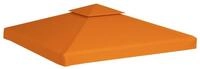 vidaXL Pavillon-Ersatzdach, Pavillon-Ersatzdach 310 g/m&sup2; Orange 3x3 m