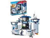 Playmobil® Konstruktions-Spielset Polizei-Kommandozentrale mit Gefängnis (6872),