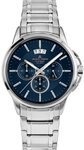 Jacques Lemans Chronograph Jacques Lemans Herren-Uhren Analog Quarz, Klassikuhr