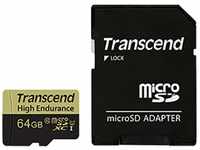 Transcend microSDHC-Karte 32GB Class 10 Speicherkarte (inkl. SD-Adapter)