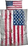 CASATEX Bettw&auml;sche Stars & Stripes, Renforc&eacute;, 2 teilig, mit Flagge