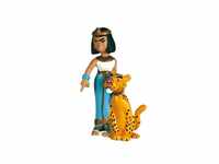Plastoy Spiel, Asterix - Figur Kleopatra mit Leopard