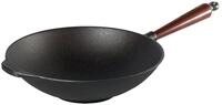Skeppshult Wok Griff aus Buchenholz, Gusseisen (1-tlg), unbeschichtetes...