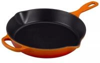 LE CREUSET Bratpfanne u. Servierpfanne hoch 26 cm, Gusseisen
