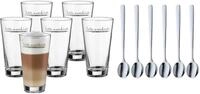 WMF Gl&auml;ser-Set Clever&More, 12-tlg., Cromargan&reg; Edelstahl Rostfrei 18/10, Glas,