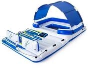BESTWAY Badeinsel Tropical Breeze Schwimminsel 6 Personen aufblasbar 389x274cm