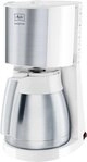Melitta Filterkaffeemaschine Enjoy&reg; Top Therm 1017-07 wei&szlig;, 1,25l Kaffeekanne,
