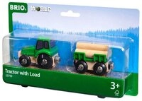 BRIO&reg; Spielzeugeisenbahn-Lokomotive World Eisenbahn Fahrzeug Traktor mit