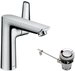 hansgrohe Ablaufgarnitur HANSGROHE 71754000 Einhebel-Waschtischmischer TALIS E...