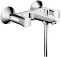 hansgrohe Wannenarmatur Logis 2-Griff Wannenmischer Aufputz - Chrom