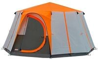 COLEMAN Kuppelzelt Coleman Kuppelzelt Octagon 8 Orange, Zelt, Personen: 8