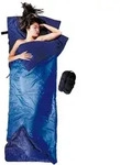 Cocoon H&uuml;ttenschlafsack COCOON Tropic Traveler Silk - Sommer-Schlafsack blau 220 cm