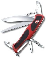 Victorinox Taschenmesser Victorinox Ranger 79 M Grip, Rot/Schwarz